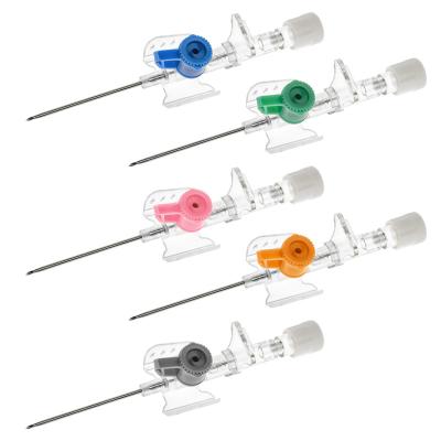 China Medical Supply Sterile IV Catheter IV Cannulac with Injection Port Butterfly Type or Pen Type for sale