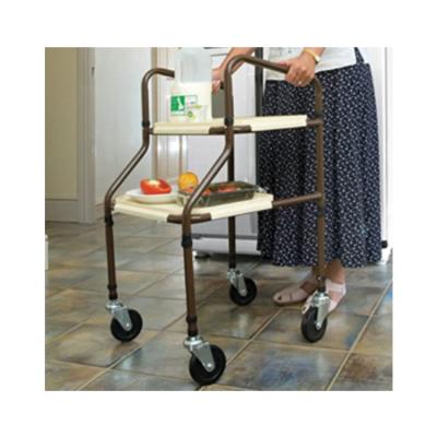 China Eco-friendly Home Trolley Mobility Kitchen Trolley Adjustable Walker Household Kitchen Trolley Helper for sale