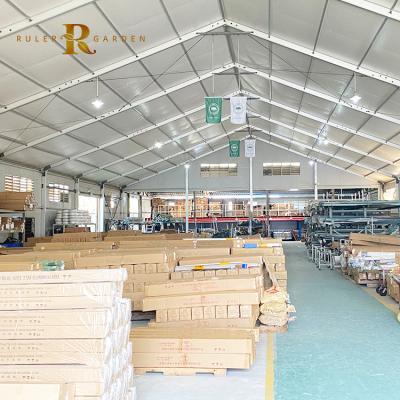 China Large Workshop Storage Temporary Warehouse Rooftop Waterproof Large Marquee For Industrial Storage Tent for sale