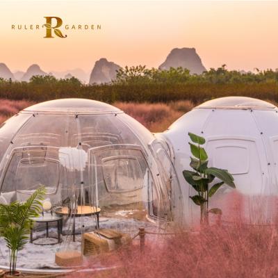 China Customized Special Design Geodesic Spherical Igloo Greenhouse Garden Glamping Party Dome Luxury Outdoor Hotel for sale