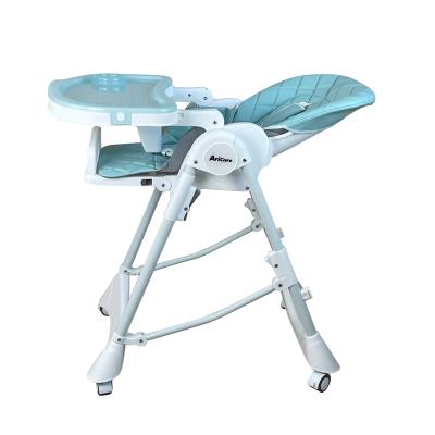 China Aricare 2021 Modern Top Selling Baby Feeding Chair With Wheels Free Install Chair For Baby Feeding for sale