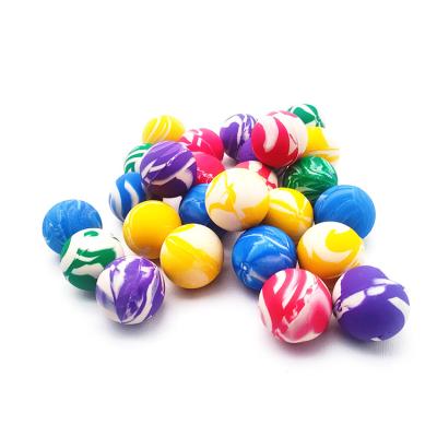 China Promotional Cheap Wholesale Multicolor Outdoor Rubber Game Toy 30mm Bouncy Ball for sale