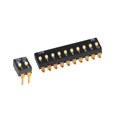 China Wholesale Cheap Price Rotary 10 Position Waterproof Electric DSE DIP Switch for sale