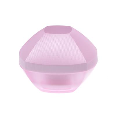 China 15g 30g 50g Matte Pink Color Plastic Skin Care Cosmetic Luxury Acrylic Cream Packaging Jar Container for Face Eye Cream for sale