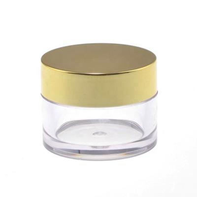 China Wholesale Price Cosmetic Popular Cylinder Shape PETG Empty Plastic Cosmetic Cream Jar 3g 5g 10g 15g 20g 30g Container Skin Care Packaging for sale