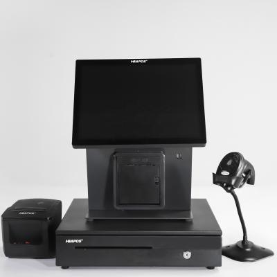 Cina Point of sale 15 dual screen hot selling all in one pos cash register Manufacturer in vendita