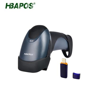 China HBA-L1W long range wireless barcode scanner usb barcode scanner for sale