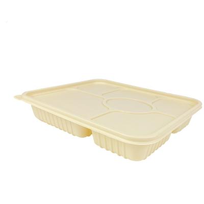 China Eco-Friendly Disposable Food Grade Biodegradable Compostable Bagasse Bowl Food Grade Degradable Container for sale