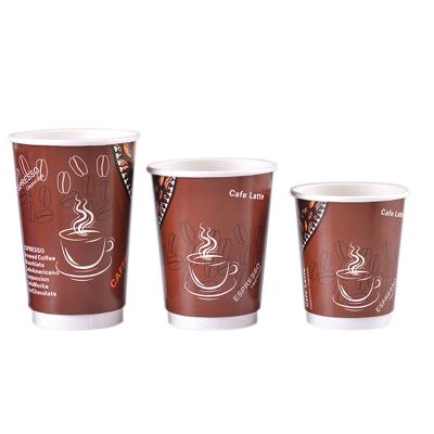 China Biodegradable Custom Paper Cup, Hot Disposable Paper Cup Ripple Wallpaper Coffee Cup 2 Buyers for sale