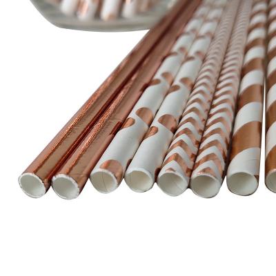 China Degradable Biodegradable Straw Food Straw Disposable Independent Packaging Paper Straw Pearl Milk Tea Coffee for sale