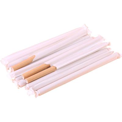 China 19cm Paper Straw 23cm Environmental Protection Paper Straw Biodegradable Disposable Straw Ice Sand Ice Pearl Paper Straw for sale