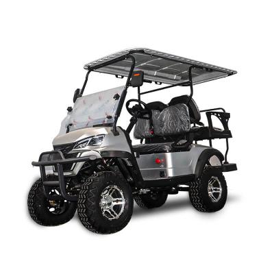 China Custom Chinese cheap sample 4 seater 2 lithium 72V electric golf carts for sale price import prices and 6 seater 14 inch car price for sale