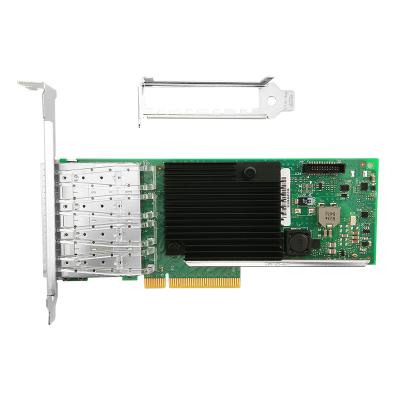 China Server AN8710-F4/X710-DA4 10 Gigabit Server SFP+ Quad Port Network Card Chipset Intel XL710BM1 PCIe3.0 X8 for sale