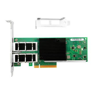 China Server AN8710-QF2 / XL710-QDA2 40 Gigabit Server QSFP+ Dual Port Network Card Intel XL710BM2 PCIe3.0 X8 Chipset for sale