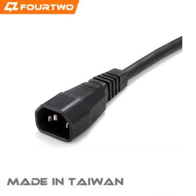 China Consumer Electronics 6ft 18 A.W.G. Computer Power Extension Cord (IEC320 C14 to IEC320 C13) for sale