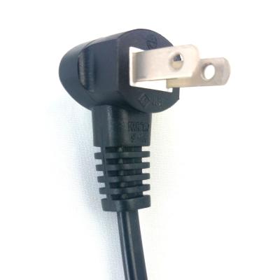 China Home Appliance PSE/JET Approved 110v AC Power Cable Japan 2 Pin Plug for sale