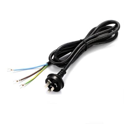 China Industrial Australia SAA 3pins 250V Power Plug Power Plug Power Cable Wire for sale