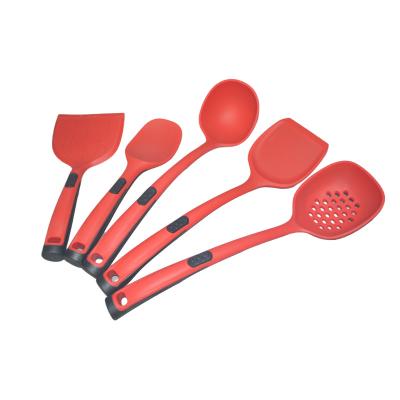 Cina Insieme amichevole sostenibile dell'utensile del silicone di 5 pezzi di Kitchenaid Eco della spatola del silicone in vendita