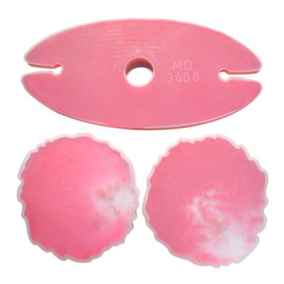 China DIY Craft Silicone Resin Mold Epoxy Irregular Wave Shape Eco Friendly Stocked for sale