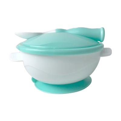 중국 BPA Free Silicone Baby Bowl With Spoon Customized Kids Dining 판매용