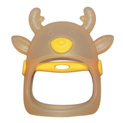 중국 Dinnerware Type Silicone Baby Teether Non Toxic Smooth Surface 판매용