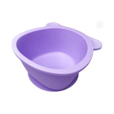 China Customizable Silicone Baby Bowl Baby Feeding Eco - Friendly Kids Bowl Hassle - Free Mealtime zu verkaufen