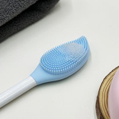 China MHC Silicone Bath Brush for Face Scrubbing Silicone Facial Mask Skin Care Beauty Products for sale