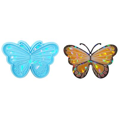 中国 MHC Complete Set Silicone Holographic Resin Molds for Art Decor Butterfly Keychain Coasters Kits 販売のため