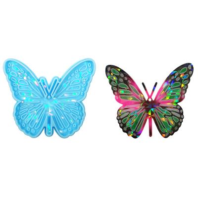 China Silicone Resin Mold Item Resin Art Silicone Bracelet for Butterfly Keychain en venta