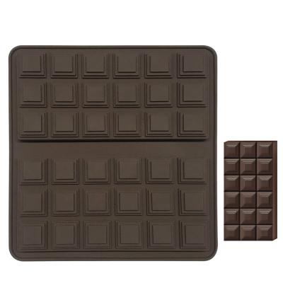 China MHC Grado alimenticio Chocolate Pistachio Molde de silicona 3D personalizada profunda Dubai Molde de chocolate en venta