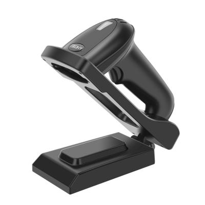 China 2D Wireless Barcode Scanner With Charge Base QR Barcode Reader 2.4G WIFI 2600 MAH Battery Long Woking Time A4 size for sale