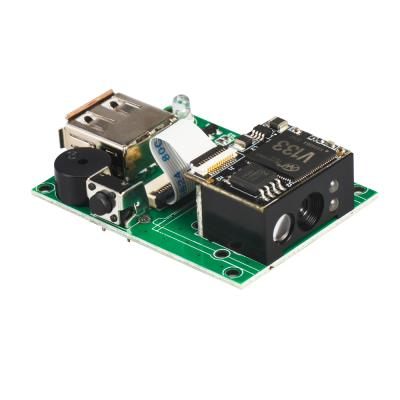 China Raspberry pi 2D QR Code Scanner Kiosk QR Code Module QR Code Reader A4 Module Size for sale