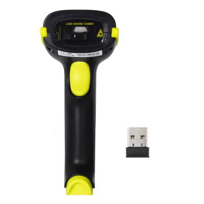 China ABS+PC Adopted BT/2.4G Wireless/Wired 3 Modes 2D Wireless Handheld BT Barcode Scanner QR for sale