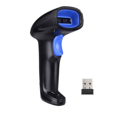 China ABS + PC BT / 2.4G Wireless / Wired 3 in 1 1D CCD BT Barcode Scanner Can Scan Screen Barcode for sale