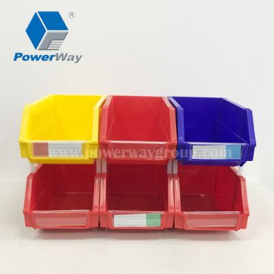 China wholesale powerway brand sustainable plastic storage bins for sale