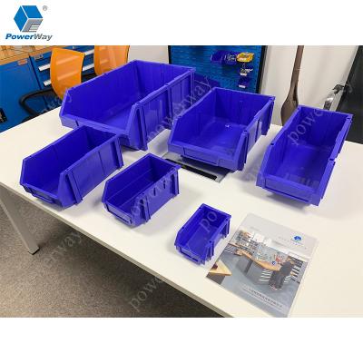 China Wholesale 450*300*177mm Sustainable Industrial Stackable Toolbox Storage Plastic Bins for sale