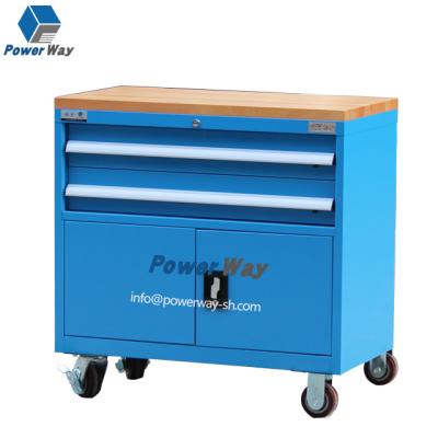 China Powerway Drawers Storage Tool Cabinet Heavy Duty Easily Assembled Hot Sales for sale