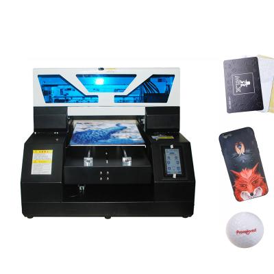 China Directly To Print On High Yield A4 Inkjet Printers Mobile Phone Case Printer Logo Digital Printing Shop Machines A3 UV Flatbed Printer UV Flatbed Printer for sale