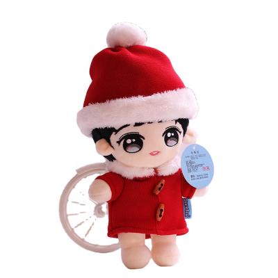 China Plush Customized Soft Stuffed Toys Human Baby Toys Star Dolls Kpop Plush Idol Doll for sale