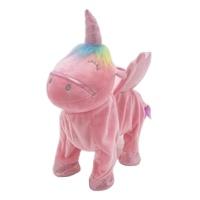 China Hot Selling Soft Cute Plush EN71/ASTM/CPSIA Unicorn Stuffed Standing Toy Children's Gift Plush Toy for sale