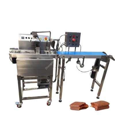 China Small Mini Enrober Chocolate Machine Commercial Supply Chocolate Enrobing Machine Biscuit Machine Chocolate Covering Machine for sale