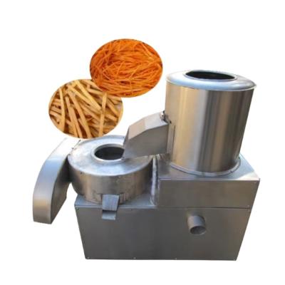 China Automatic Root Vegetable Potato Washing Peeling Slicing Machine For Sale for sale