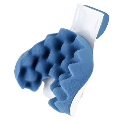 China 2021Portable NECK Support Traction Pillow Shoulder and Neck Pain Relief Massage Pillow for sale