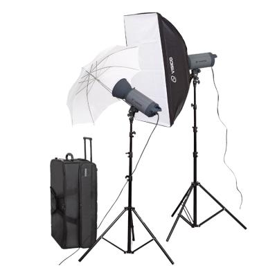 China PORTABLE Flash Light Heads Photographic Studio Instant Portable Photo Studio Light Kit for sale