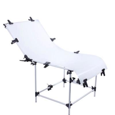 China Photographic equipment photo shooting board and plastic chair 60x130cm with clip for sale