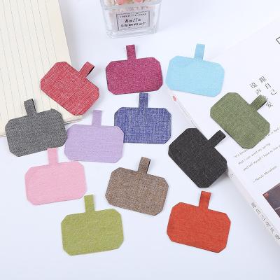 China Universal Oxford Cloth Phone Lanyard Holder Patches For Binding Lanyard Rope Card Holder Lanyard Tag Smart Patch Card Phone Patch Tag Pad for sale