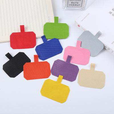 China Promotion Item Oxford Cloth Phone Cheap Universal Lanyard Holder Patch Sports Phone Case Pad Cover Oxford Cloth for sale