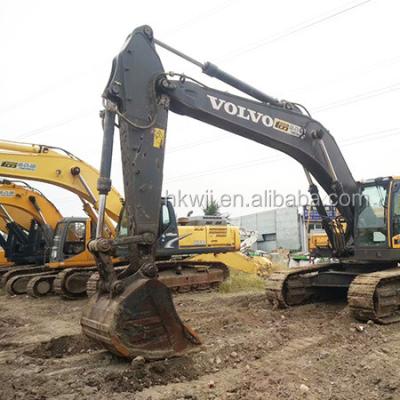 China Machinery repairs workshop used crawler excavator volvo350d hydraulic japanese machinery, second hand excavator VOLVO350D cheap prices good work for sale