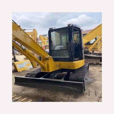 China Used mini crawler excavator komatsu55 Japan original construction equipment, used komatsu55 hydraulic excavator for sale 0.8 for sale