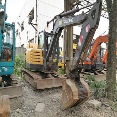 China Machinery Repairs Workshop Used Crawler Excavator VOLVO60 Hydraulic Construction Machine , Second Hand Excavator VOLVO60 Japanese Brand Good Work for sale